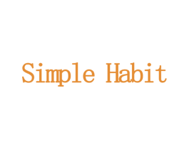 SIMPLE HABIT 商标图样