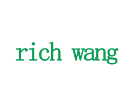 RICH WANG 商标图样