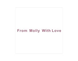 FROM MOLLY WITH LOVE 商标图样