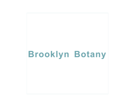 BROOKLYN BOTANY 商标图样