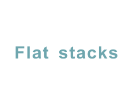 FLAT STACKS 商标图样