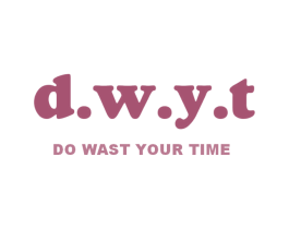 D.W.Y.T DO WAST YOUR TIME 商标图样