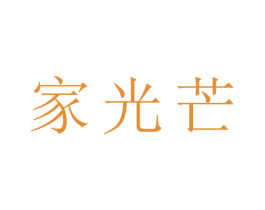 家光芒 商标图样