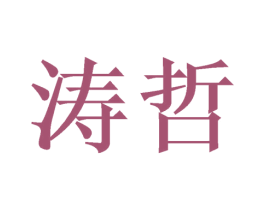 涛哲 商标图样