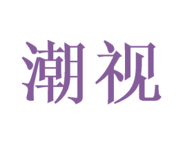 潮视 商标图样