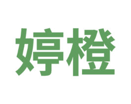 婷橙 商标图样