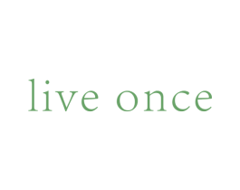 LIVE ONCE 商标图样