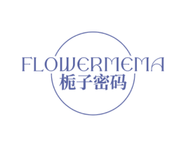 FLOWERMEMA 栀子密码 商标图样