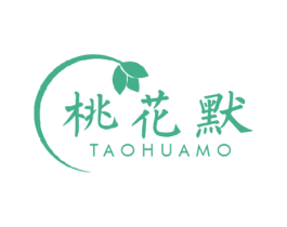 桃花默 商标图样