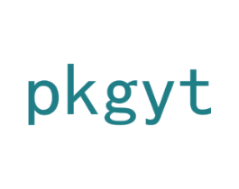 PKGYT 商标图样