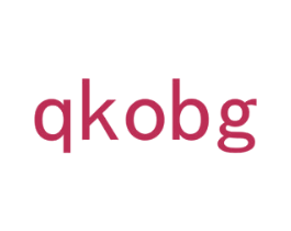 QKOBG 商标图样