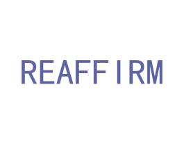 REAFFIRM 商标图样