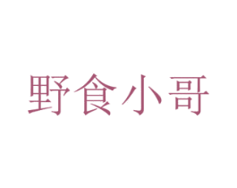 野食小哥 商标图样