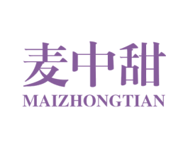 麦中甜 商标图样