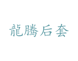 龙腾后套 商标图样