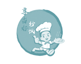 享当好炒饭 商标图样