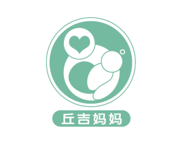 丘吉妈妈 商标图样