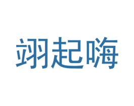 翊起嗨 商标图样