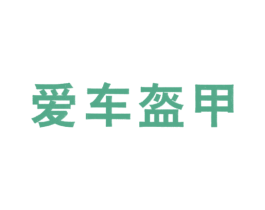 爱车盔甲 商标图样