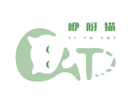 咿呀猫 YI YA CAT 商标图样