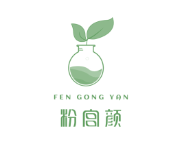 粉宫颜 商标图样
