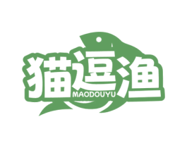 猫逗渔 商标图样