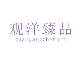 观洋臻品 商标图样