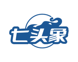 七头象 商标图样