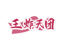 王炸天团 商标图样