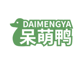 呆萌鸭 商标图样