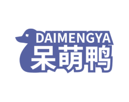 呆萌鸭 商标图样