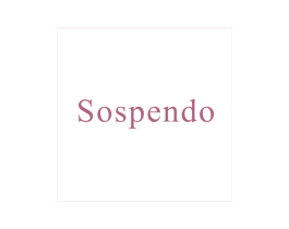 SOSPENDO 商标图样
