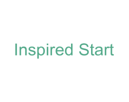 INSPIRED START 商标图样