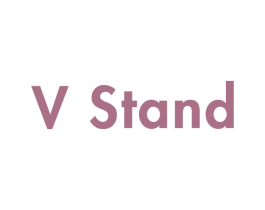 V STAND 商标图样