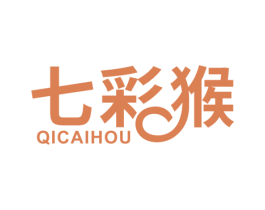 七彩猴 商标图样