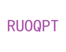 RUOQPT 商标图样