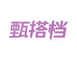 甄搭档 商标图样