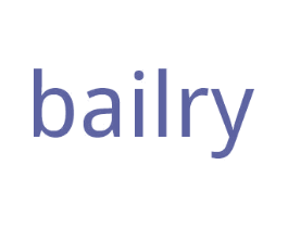 BAILRY 商标图样