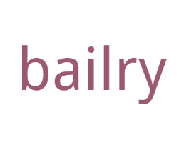 BAILRY 商标图样