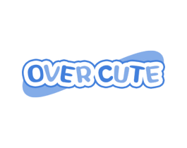 OVER CUTE 商标图样