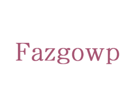 FAZGOWP 商标图样