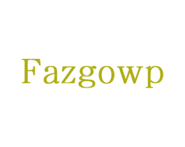 FAZGOWP 商标图样