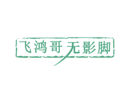 飞鸿哥 无影脚 商标图样