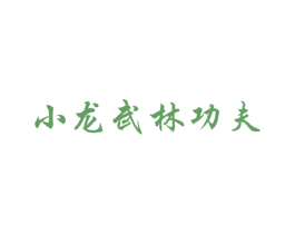 小龙武林功夫 商标图样