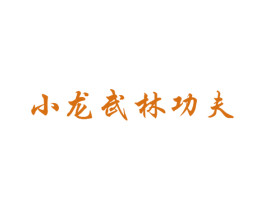 小龙武林功夫 商标图样