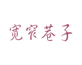 宽窄巷子 商标图样