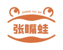 张嘴蛙 商标图样