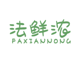 法鲜浓 商标图样