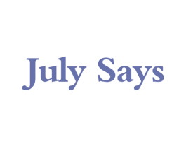 JULY SAYS 商标图样