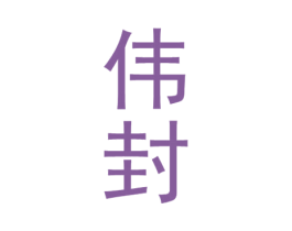 伟封 商标图样